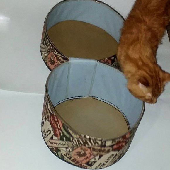 Munro Vintage 1960's Airline Logo Hatbox - Picture 7 of 13